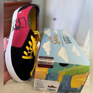 Vans Authentics Simpsons El Barto In Box - Worn Once - 8.5M / 10W